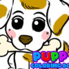 puppy coloring book